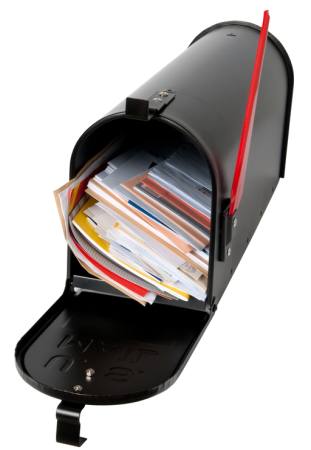 pošta, poštovní schránka, písmeno, červená, box Photka - Dreamstime