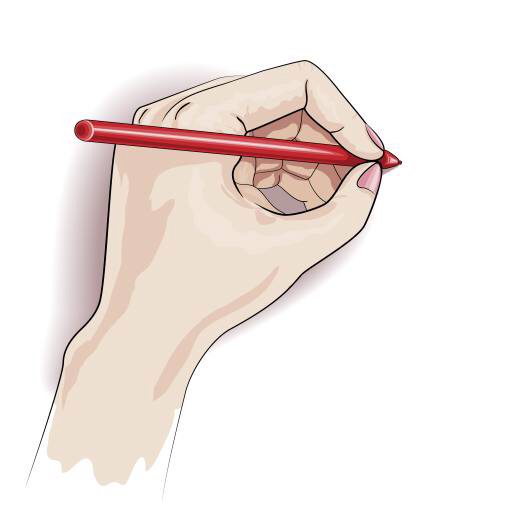 ruèní, pero, psát, prsty, tužka Valiva