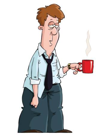 muž, káva, cofe, káva, červené, pohár Dedmazay - Dreamstime