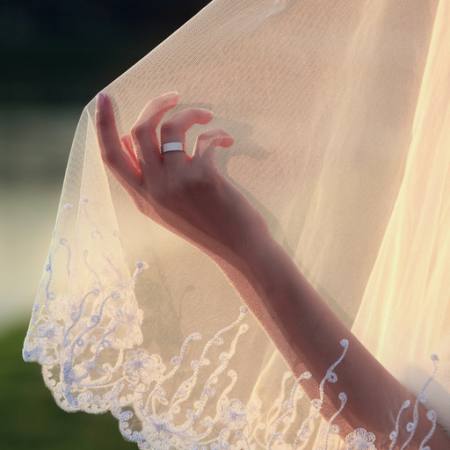 kroužek, ruční, nevěsty, ženě Tatiana Morozova - Dreamstime