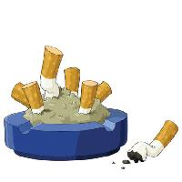 zásobníku, kouření, cigare, cigare zadek, popel Dedmazay - Dreamstime