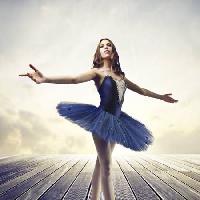 tanečník, žena, dívka, tanec, jeviště, mraky Bowie15 - Dreamstime