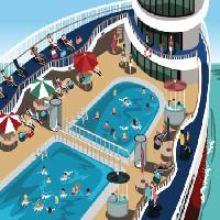 loď, party, tempomat, bazén, lidé Artisticco Llc - Dreamstime