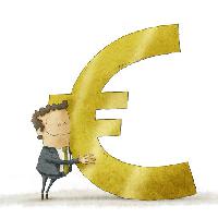 euro, muž, znaèka, peníze Jrcasas