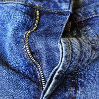 Pixwords Obraz s džíny, tkanina, obleèení, zip Tevfik Ozakat (Ozakat)