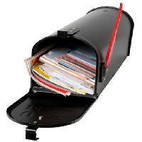 pošta, poštovní schránka, písmeno, červená, box Photka - Dreamstime