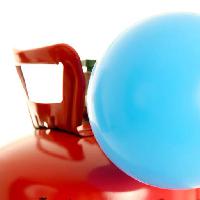 Pixwords Obraz s baloon, modrá, èervená, nádrž Rmarmion