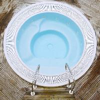 Pixwords Obraz s bazén, voda, modrá, kulaté Jmci