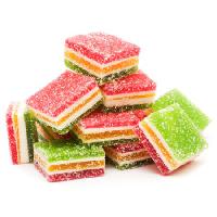 Pixwords Obraz s sladkosti, červená, zelená, jíst, eadible Niderlander - Dreamstime