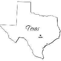 Pixwords Obraz s stát, Texas, Austin Eitak