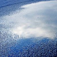 Pixwords Obraz s voda, asfalt, nebe, odraz, silnice Bellemedia - Dreamstime