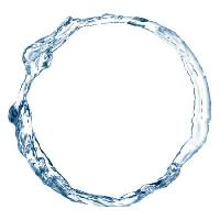Pixwords Obraz s voda, průhledná, kroužek Thomas Lammeyer - Dreamstime