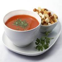 obìd, jíst, jídlo, polévka, krutony Viorel Dudau (Dudau)