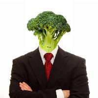 Pixwords Obraz s zeleniny, èlovìèe, èlovìk, vyhovovalo, vegan, zelenina, brokolice Brad Calkins (Bradcalkins)