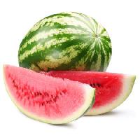Pixwords Obraz s ovoce, červená, semena, zeleným, vodě, meloun Valentyn75 - Dreamstime